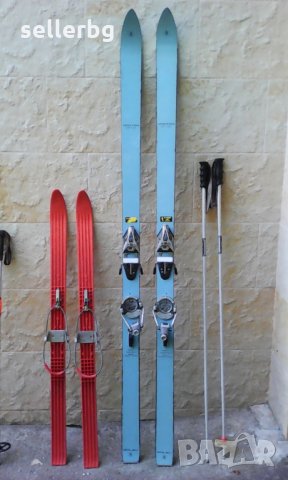 Ски без автомати - 185 см - немски, снимка 1 - Зимни спортове - 32983557