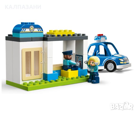 LEGO® DUPLO® Town 10959 - Полицейски участък и хеликоптер, снимка 7 - Конструктори - 40588030