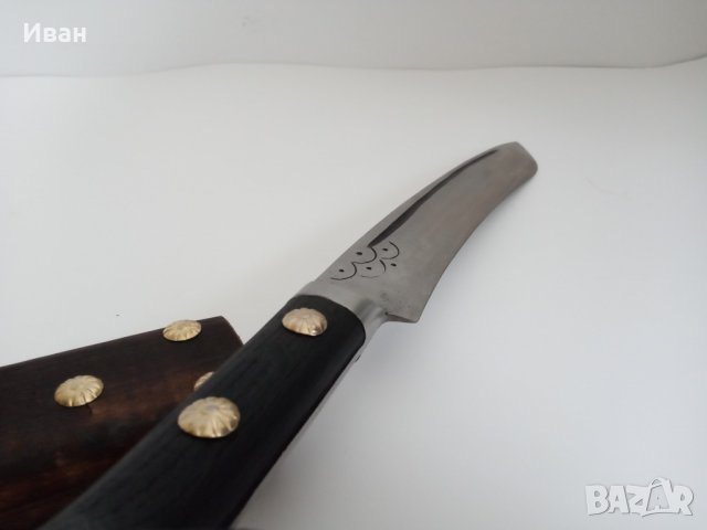 Масивен Нож Каракулак с Дървена Кания за Възтановки, снимка 4 - Ножове - 28371825