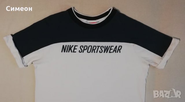 Nike Sportswear Top Archive оригинална тениска M Найк спорт фланелка, снимка 2 - Спортни екипи - 32759405