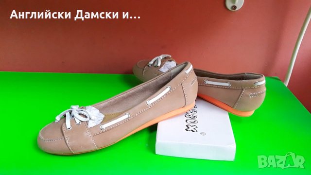 Английски дамски обувки естествена кожа, снимка 2 - Дамски ежедневни обувки - 28740912