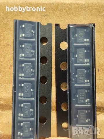 AOT3400 N-ch MOSFET, AOT3407 P-ch MOSFET SOT23, снимка 1