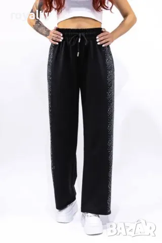 Дамски панталон с камъни, снимка 4 - Спортни екипи - 49856525