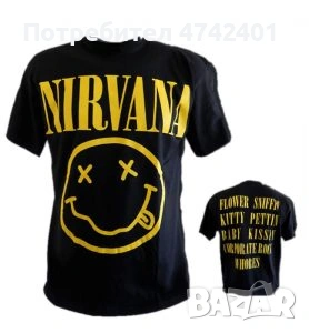 Рок метъл тениски NIRVANA, снимка 3 - Тениски - 53535068