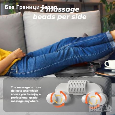 Нова VOSFEEL Масажираща Възглавница с Топлина - За Гърба и Врата, снимка 6 - Други - 43942818