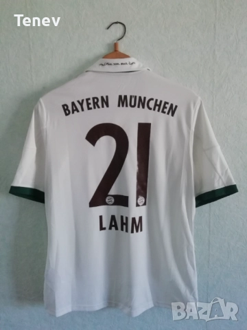 Bayern Munich Lahm Adidas 2013 2014 Away Oktoberfest оригинална тениска фланелка екип Байерн Лаам 