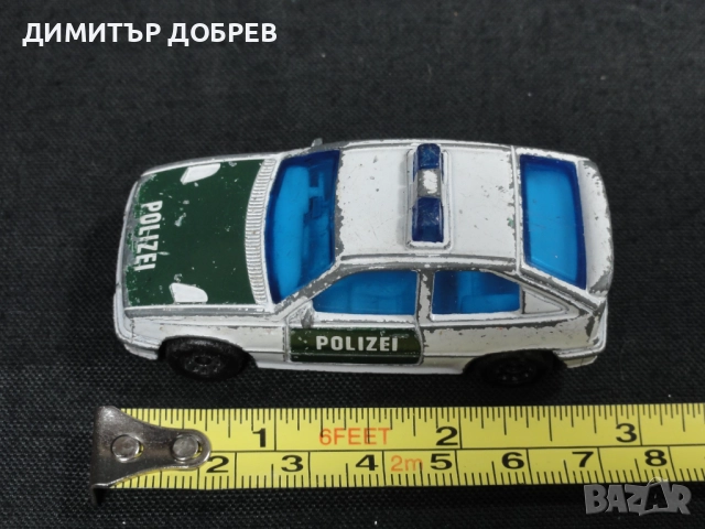 СТАРА РЕТРО МЕТАЛНА КОЛИЧКА MATCHBOX CHINA OPEL KADETT GSI, снимка 7 - Колекции - 52477005