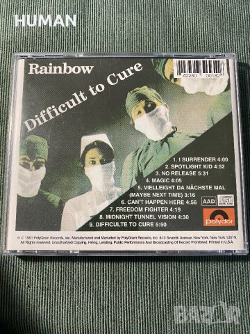 RAINBOW , снимка 9 - CD дискове - 43908295