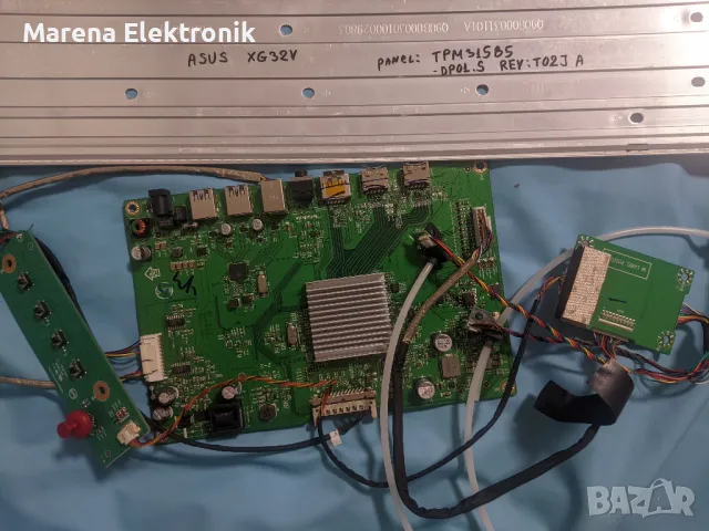 Монитор ASUS XG32V на части