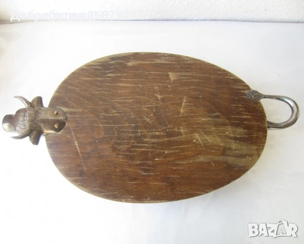 С бикове: Чаша и поднос С бикове - Стара чаша с двойно дъно от мед, метал, съд, снимка 15 - Други ценни предмети - 31111263