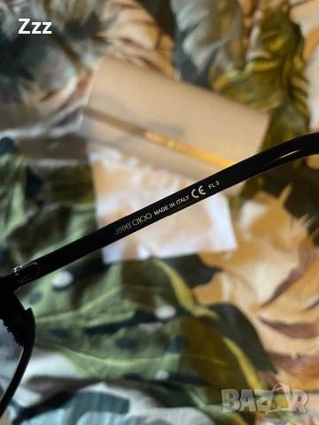 Оригинални дамски очила Jimmy Choo, снимка 5 - Слънчеви и диоптрични очила - 51856943