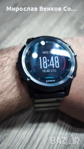 Garmin Fenix 3 sapphire edition-като нов, снимка 3 - Смарт часовници - 53261160