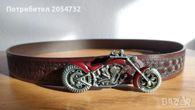 Колан с катарама на мотор, снимка 4 - Колани - 52156746