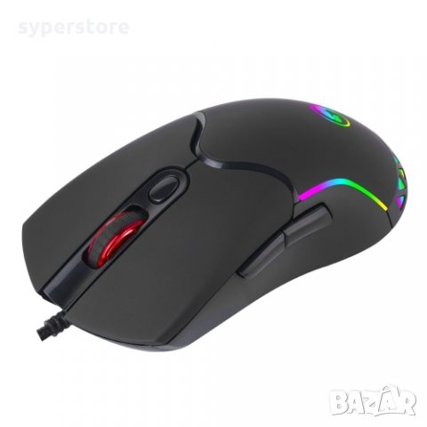 Мишка Геймърска Оптична USB Marvo M359 Черна, 3200DPI 7Btns Gaming mouse, снимка 4 - Клавиатури и мишки - 33657252