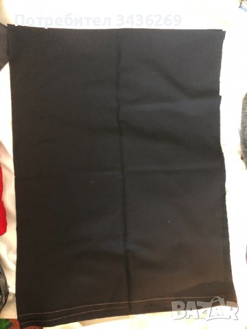 черен плат, снимка 1