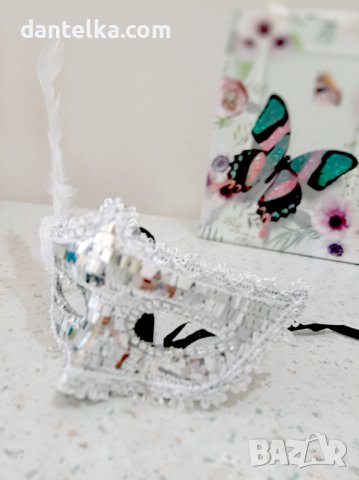 975 Еротична маска. Секси домино, твърда маска за лице и очи. Еротично бельо