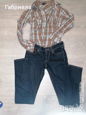 Риза с дънки на H&M , снимка 4 - Дънки - 28910283