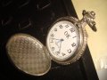 ВИНТИДЖ КВАРЦОВ ДЖОБЕН ЧАСОВНИК с ОРНАМЕНТИРАН КАПАК РАБОТЕЩ 22066, снимка 3