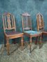 Старинни столове с маса, снимка 2