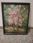 Стара картина с подпис , снимка 1