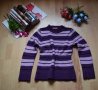 Лилав пуловер, снимка 1 - Блузи с дълъг ръкав и пуловери - 11825095
