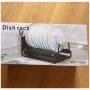 Черен плъзгащ се органайзер за прибори за хранене, 37x17.5x16см,За кухненски шкафове. Dish rack, снимка 9