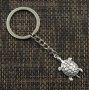 Ключодържател хромирана костенурка Tortoise Turtle Sea 30x15mm, снимка 2