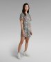 Нова G-star Lash Fem Loose Dress RAW Sustainable Collection Дамска Рокля Размер S към M