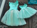 Комплект дамска и детска рокля, снимка 1 - Бебешки рокли - 37563523