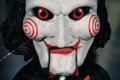 SAW латексова маска на куклата Billy The Puppet от филма Убийствен пъзел