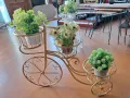 метален цветарник колело, снимка 4