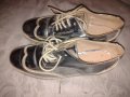 Зара дамски / детски  обувки  в сребристо, снимка 3
