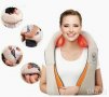 12V/220V 3D Шиацу масажор за врат гръб плешки и рамене с функция затопляне , снимка 16