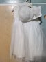 Бяла официална рокля за момиче 12-18 месеца , снимка 2