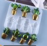7 вида кактус кактуси силиконов молд форма фондан шоколад гипс смола бонбони, снимка 1