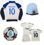 Зимен Сет Mbappe 10 Мадрид Комплект с Зимна шапка,Топка, Екип, Анцуг, снимка 4