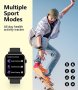 Нов Bluetooth Смарт часовник за Мъже Жени, 1.9 инча Водоустойчив, снимка 5