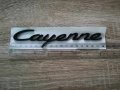 Порше Porsche Cayenne черен надпис емблема, снимка 3