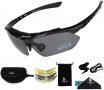 FREE SOLDIER Sports Sunglasses 5 in 1 Polarized Cycling Glasses for Men Women Tactical Military Glas, снимка 1 - Спортна екипировка - 33679319