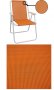 Сгъваем стол, Изработен от стомана и textilene stol , снимка 2