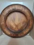 Дървени пана ръчно изработени диаметър 30см, снимка 1