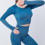 gymshark geo seamless long sleeve crop top, снимка 10
