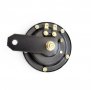 Метален клаксон , сирена , тромба черна  12V , TH848, снимка 3