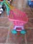 Детска пластмасова количка за пазаруване