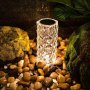 Декоративна Кристална Лампа с вградена тонколонка блутут и дистанционно, снимка 1 - Декорация за дома - 43285426