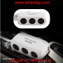 Троен разклонител за запалка с 2USB с кабел - D23, снимка 12