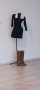 секси черна рокля и велурени ботуши , снимка 1 - Рокли - 40741607