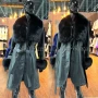 Дамски палта от кашмир, естествена кожа и естествен косъм, снимка 18