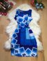 Синя рокля, снимка 1 - Рокли - 10440008