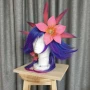 Аниме косплей LOL Neeko Cosplay перука микс от цветове, снимка 4
